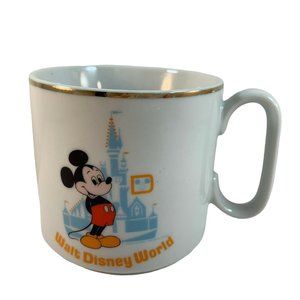 Mickey Mouse Coffee Mug Walt Disney World Japan Walt Disney Prod Flaw
